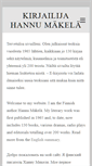 Mobile Screenshot of hannumakela.com